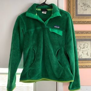 Patagonia Kelly Green Re-tool Pullover Sweater